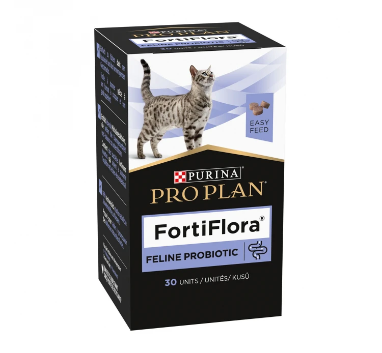 Purina Pro Plan Veterinary Diets Fortiflora Chews Διατροφικό Συμπλήρωμα για Γάτες 15gr 3 Purina Pro Plan Veterinary Diets Fortiflora Chews Διατροφικό Συμπλήρωμα για Γάτες 15gr