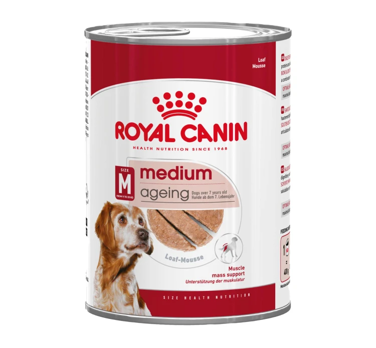 Royal Canin Medium Ageing Loaf 410gr 4 Royal Canin Medium Ageing Loaf 410gr - Image 2