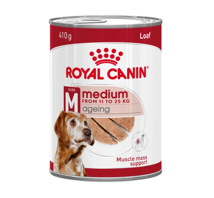 Royal Canin Medium Ageing Loaf 410gr 3 Royal Canin Medium Ageing Loaf 410gr