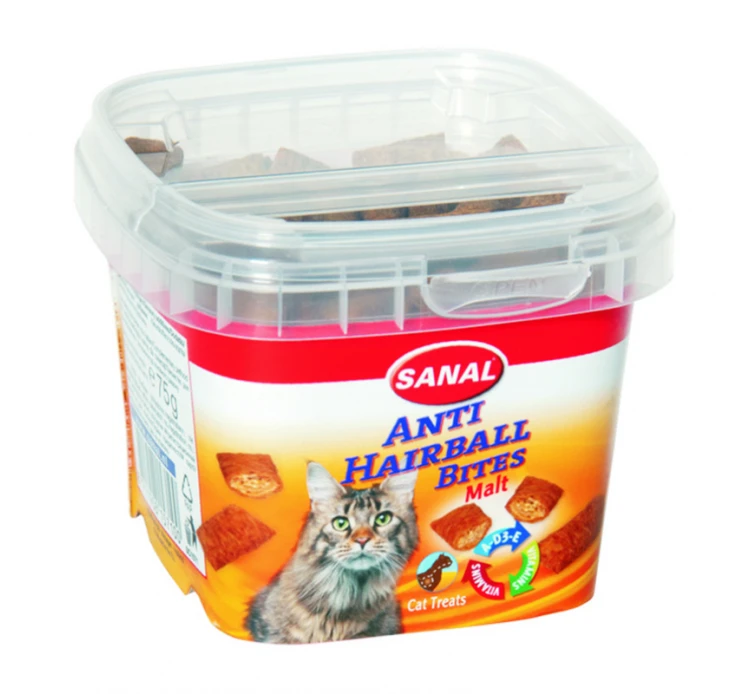 Sanal Anti Hairball Bites 75gr 3 Sanal Anti Hairball Bites 75gr