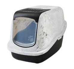 Savic Marble Κλειστή Τουαλέτα 56x39x38.5cm Μαύρο