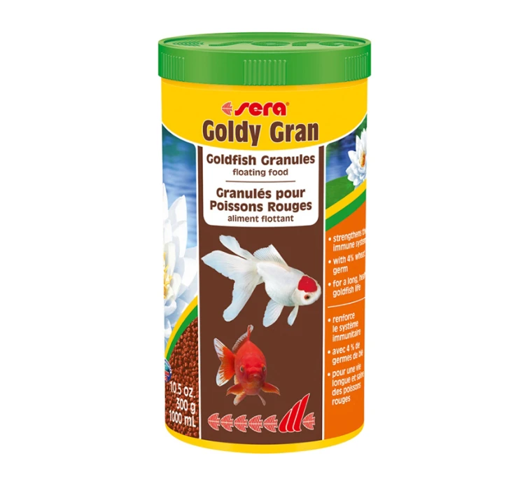 Sera Goldy Gran Nature Τροφή για Χρυσόψαρα σε Κόκκους 1000ml 3 Sera Goldy Gran Nature Τροφή για Χρυσόψαρα σε Κόκκους 1000ml