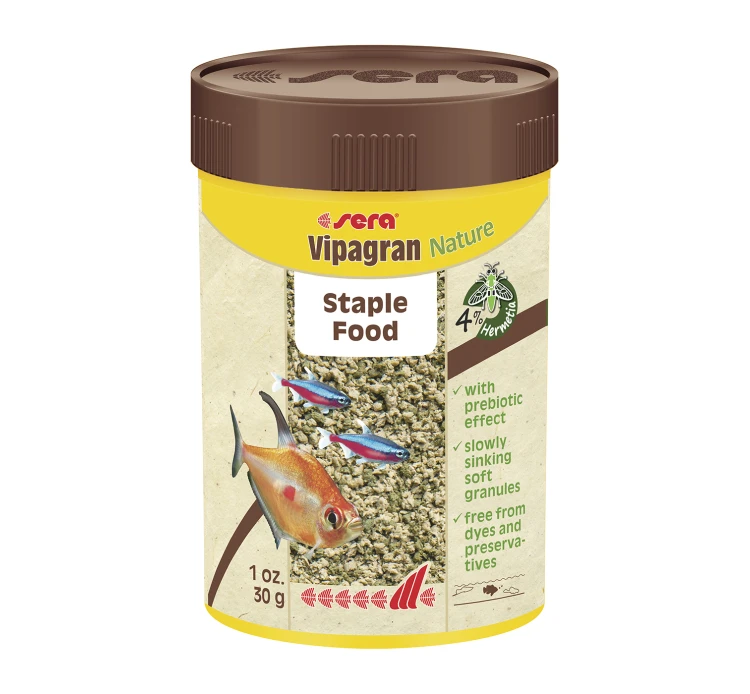 Sera Vipagran Nature Τροφή για Τροπικά Ψάρια σε Κόκκους 100ml 3 Sera Vipagran Nature Τροφή για Τροπικά Ψάρια σε Κόκκους 100ml