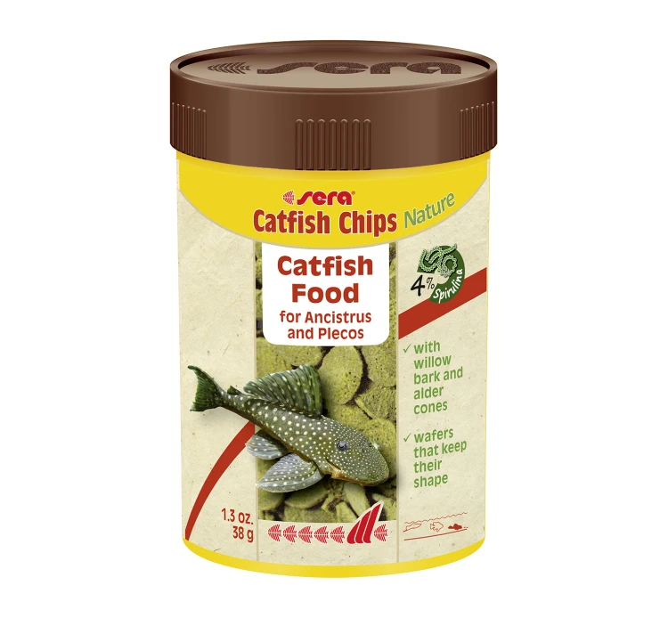 Sera Wels-Chips Nature Τροφή για Τροπικά Ψάρια σε Chips 250ml 3 Sera Wels-Chips Nature Τροφή για Τροπικά Ψάρια σε Chips 250ml