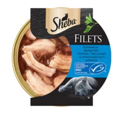 Sheba Filets Κοτόπουλο & Τόνος 60gr
