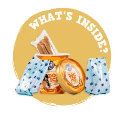 Smoofl Adult Μείγμα για Παγωτό Σκύλου Καραμέλα 100gr & 10 Sticks -Gatoskilo Petshop Store smoofl adult migma gia pagoto skilou karamela 100gr 10 sticks 1