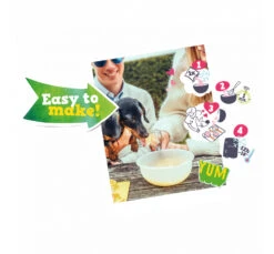 Smoofl Adult Μείγμα για Παγωτό Σκύλου Καρπούζι 100gr & 10 Sticks -Gatoskilo Petshop Store smoofl adult migma gia pagoto skilou karpouzi 100gr 10 sticks 2