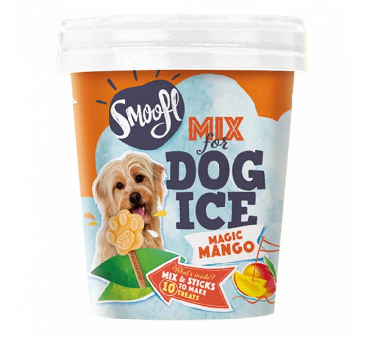 Smoofl Adult Μείγμα για Παγωτό Σκύλου Μάνγκο 100gr & 10 Sticks 3 Smoofl Adult Μείγμα για Παγωτό Σκύλου Μάνγκο 100gr & 10 Sticks