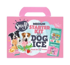 Smoofl Adult Starter Kιτ Μείγμα για Παγωτό Σκύλου, 10τμχ Sticks & Φόρμα Medium