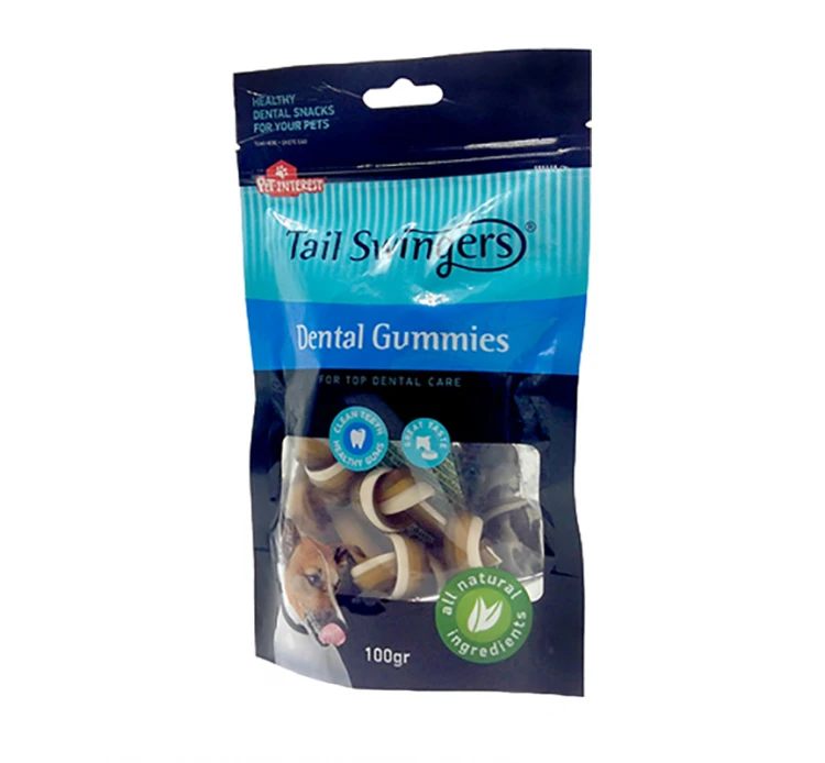 Tail Swingers Dental Gummies με Μοσχάρι 100gr 3 Tail Swingers Dental Gummies με Μοσχάρι 100gr