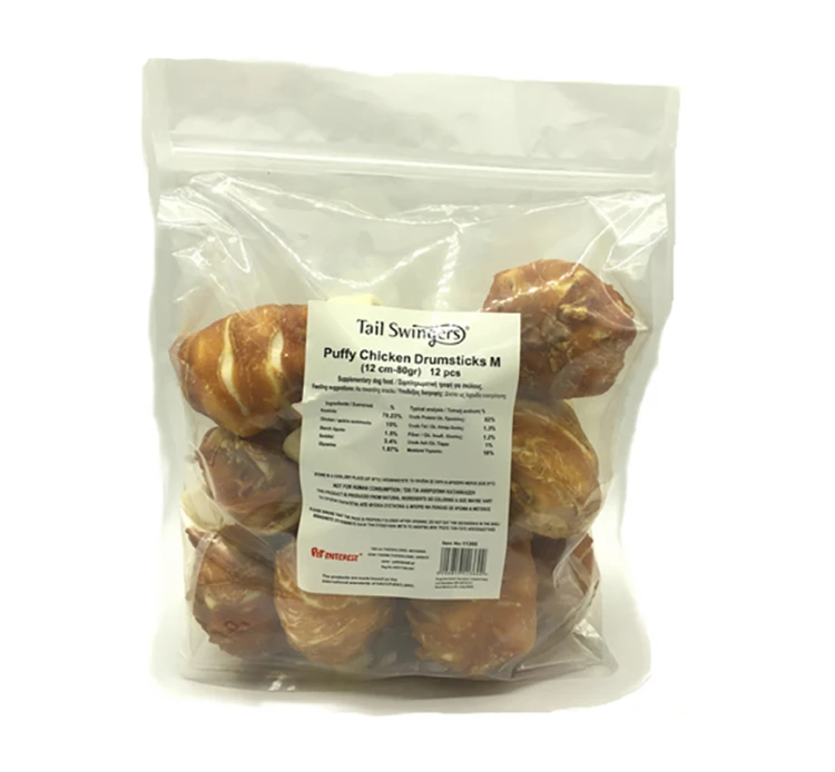 Tail Swingers Puffy Chicken Drumsticks με Κοτόπουλο 12τμχ 4 Tail Swingers Puffy Chicken Drumsticks με Κοτόπουλο 12τμχ - Image 2