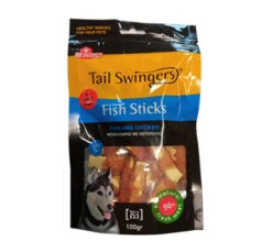 Tail Swingers Small Breeds Sticks Ψαριού με Κοτόπουλο 100gr