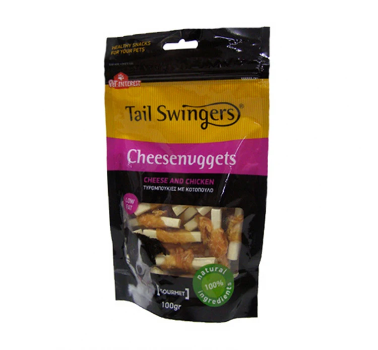 Tail Swingers Τυρομπουκιές με Κοτόπουλο 100gr 3 Tail Swingers Τυρομπουκιές με Κοτόπουλο 100gr