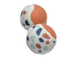 NATURAL WORLD Terrazzo Mini Μπαλάκια Tennis 3.80cm 2τμχ