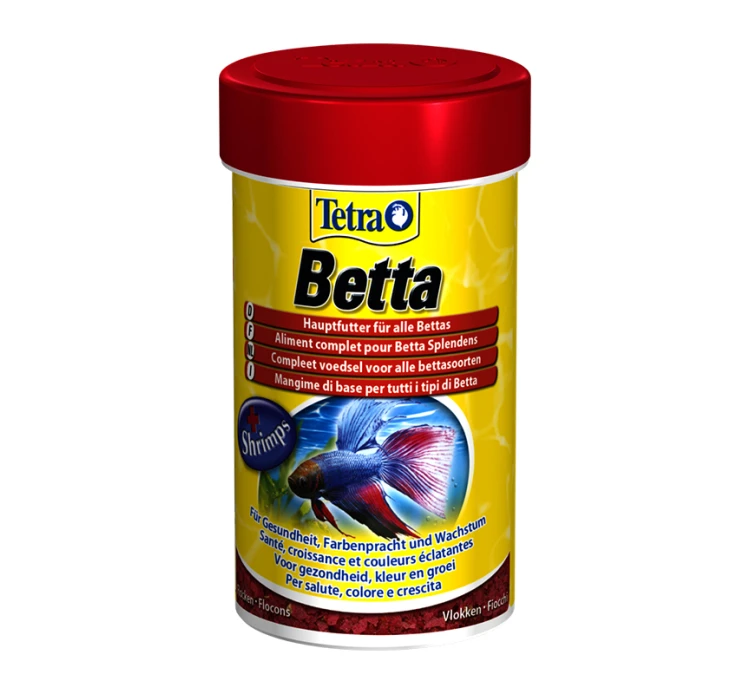 Tetra Betta Τροφή για Μονομάχους σε Νιφάδες 100ml/27g 3 Tetra Betta Τροφή για Μονομάχους σε Νιφάδες 100ml/27g