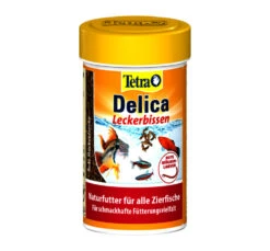 Tetra Delica Blood Worms Λιχουδιές για Τροπικά Ψάρια 100ml/8g