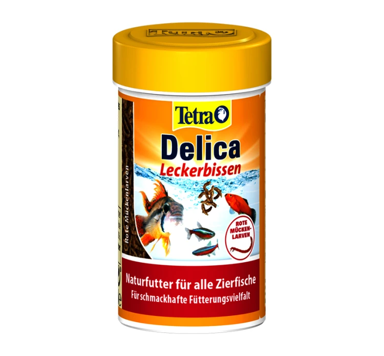 Tetra Delica Blood Worms Λιχουδιές για Τροπικά Ψάρια 100ml/8g 3 Tetra Delica Blood Worms Λιχουδιές για Τροπικά Ψάρια 100ml/8g