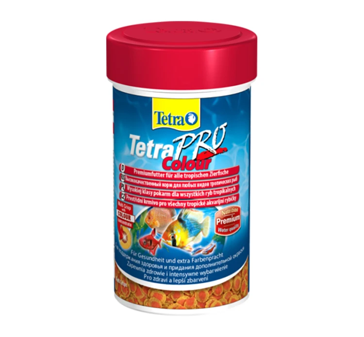 Tetra Pro Colour Crisps Τροφή για Τροπικά Ψάρια σε Τραγανές Νιφάδες 55g/250ml 3 Tetra Pro Colour Crisps Τροφή για Τροπικά Ψάρια σε Τραγανές Νιφάδες 55g/250ml