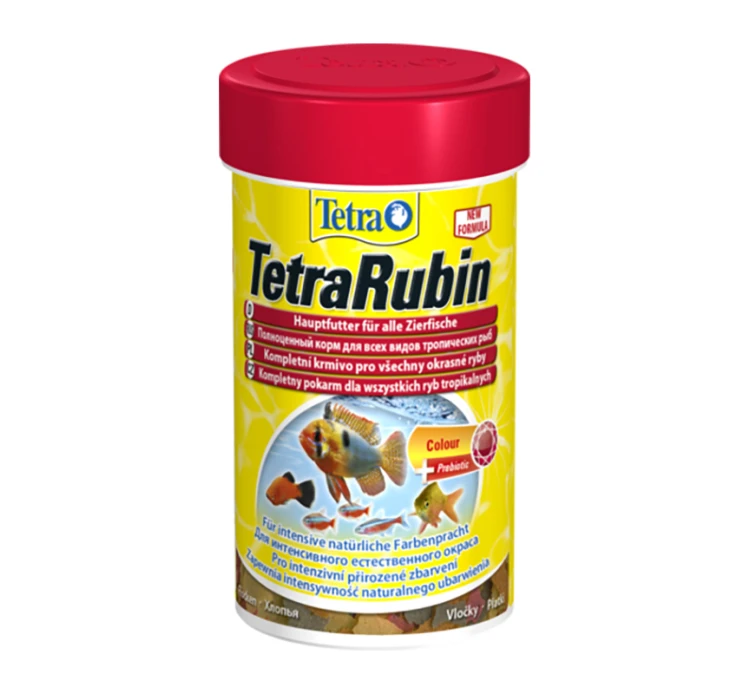 Tetra Rubin Colour Flakes Τροφή για Τροπικά Ψάρια σε Νιφάδες 20g/100ml 3 Tetra Rubin Colour Flakes Τροφή για Τροπικά Ψάρια σε Νιφάδες 20g/100ml