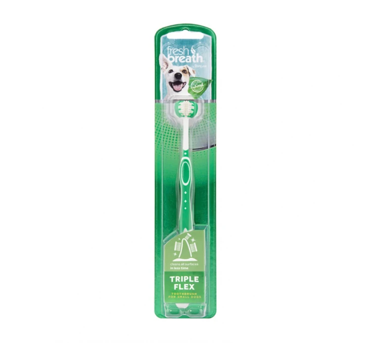 Tropiclean Oral Care Οδοντόβουρτσα Triple Flex 3 Tropiclean Oral Care Οδοντόβουρτσα Triple Flex