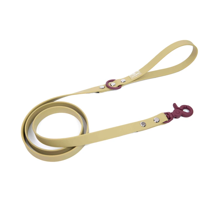 Unicord Color Blocking Οδηγός Σκύλου Αδιάβροχος Λαδί-Μπορντό 120cm 3 Unicord Color Blocking Οδηγός Σκύλου Αδιάβροχος Λαδί-Μπορντό 120cm