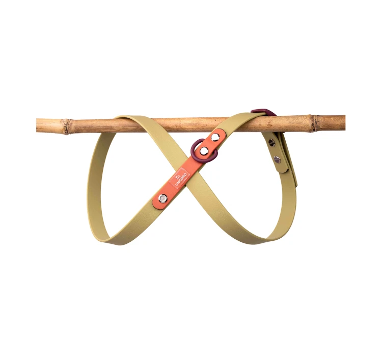 Unicord Color Blocking Σαμαράκι Σκύλου Αδιάβροχο Λαδί-Μπορντό 3 Unicord Color Blocking Σαμαράκι Σκύλου Αδιάβροχο Λαδί-Μπορντό