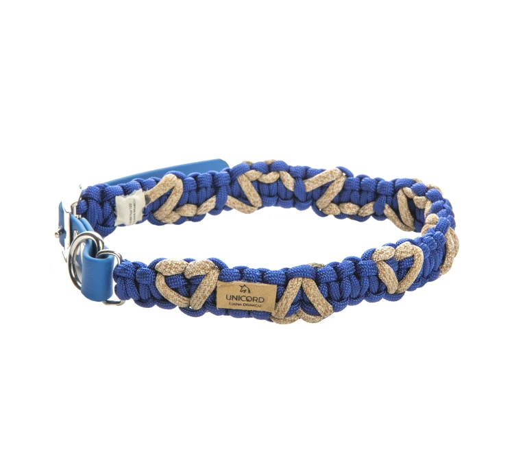 Unicord Χειροποίητο Κολάρο - Περιλαίμιο Γάτας Heart Made Μπλε-Desert 23cm 3 Unicord Χειροποίητο Κολάρο - Περιλαίμιο Γάτας Heart Made Μπλε-Desert 23cm
