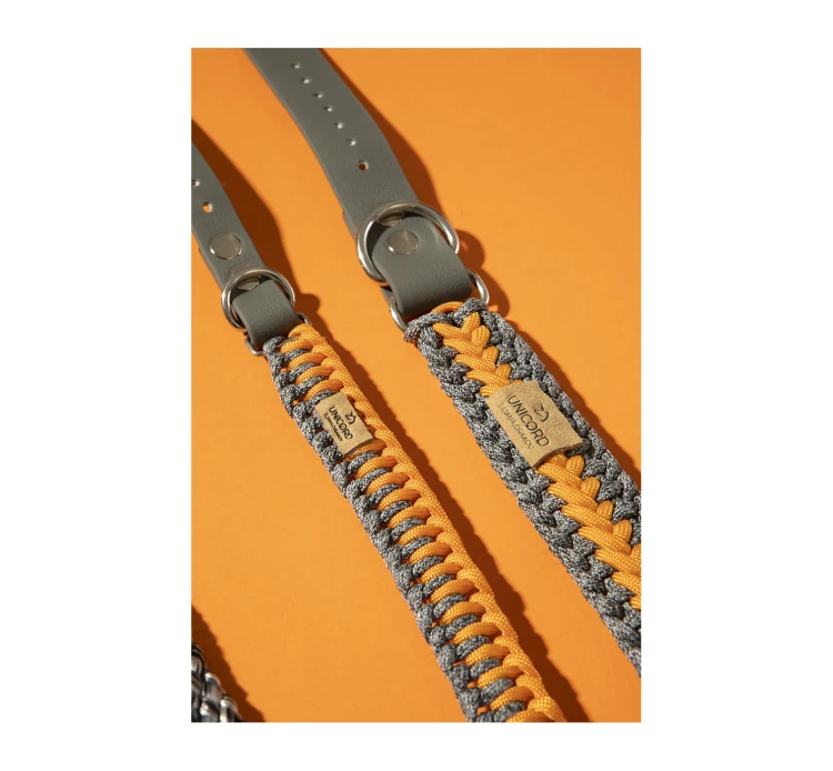 Unicord Χειροποίητο Κολάρο - Περιλαίμιο Σκύλου Rugby Ball Steel-Μανταρινί 5 Unicord Χειροποίητο Κολάρο - Περιλαίμιο Σκύλου Rugby Ball Steel-Μανταρινί - Image 3