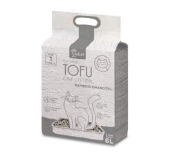Velvet Paw Tofu Cat Litter With Bamboo Charcoal 6L