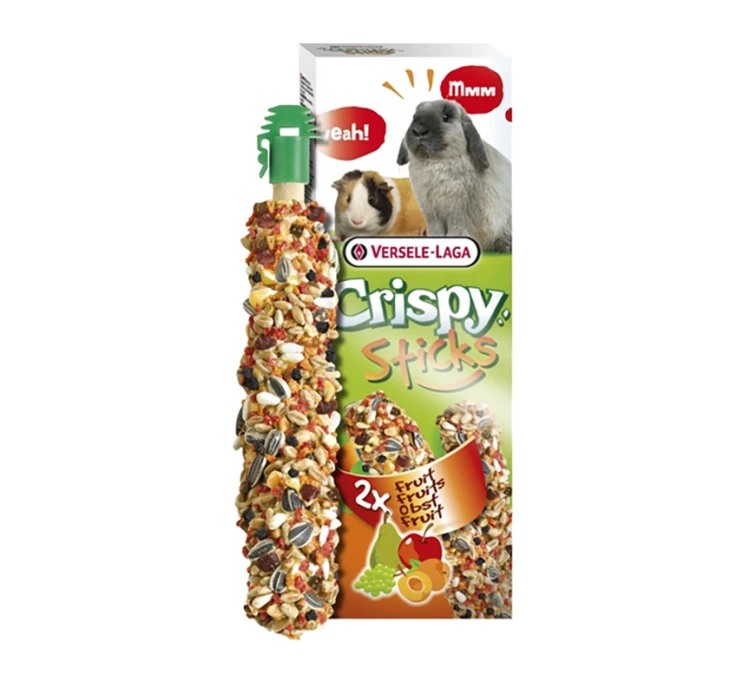 VERSELE-LAGA Versele Laga Crispy Sticks Rabbits/Chinchilla Herbs 2x55gr 3 VERSELE-LAGA Versele Laga Crispy Sticks Rabbits/Chinchilla Herbs 2x55gr