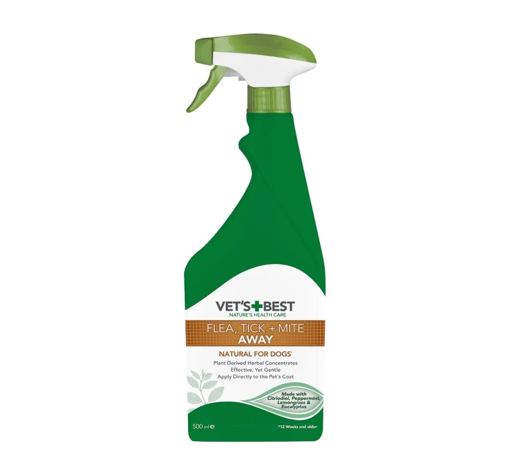 Vet's Best Flea, Tick & Mite Spray 500ml 3 Vet's Best Flea, Tick & Mite Spray 500ml