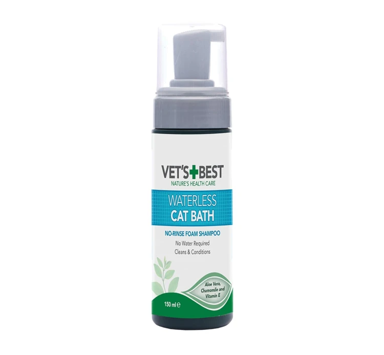 Vet's Best Waterless Cat Foam Bath 150ml 3 Vet's Best Waterless Cat Foam Bath 150ml