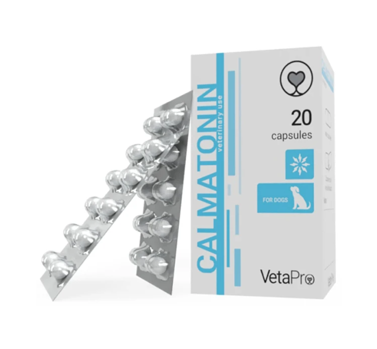 VetaPro Calmatonin 20 Κάψουλες 3 VetaPro Calmatonin 20 Κάψουλες