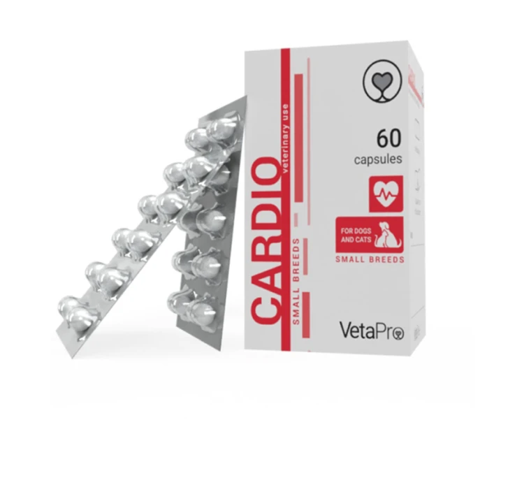 VetaPro Cardio Small Breeds & Cats 60tabs 3 VetaPro Cardio Small Breeds & Cats 60tabs
