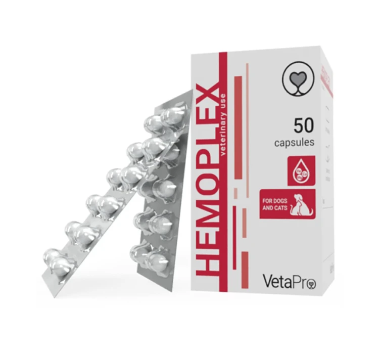 VetaPro Hemoplex 50 Κάψουλες 3 VetaPro Hemoplex 50 Κάψουλες