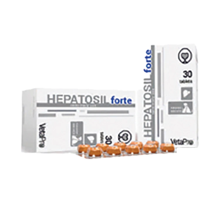 VetaPro Hepatosil Forte 30tabs 3 VetaPro Hepatosil Forte 30tabs