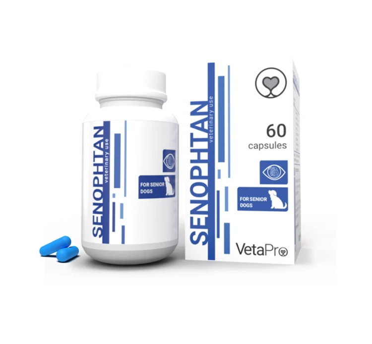 VetaPro Senophtan Dogs 60 Κάψουλες 3 VetaPro Senophtan Dogs 60 Κάψουλες