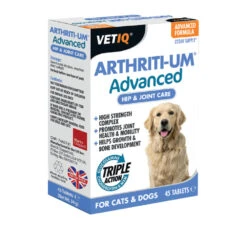 VetIQ Arthriti-UM Advanced Cats & Dogs 45tabs