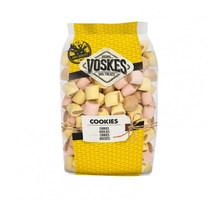 Voskes Μπισκότα Mini Marrow Mix 400gr 3 Voskes Μπισκότα Mini Marrow Mix 400gr