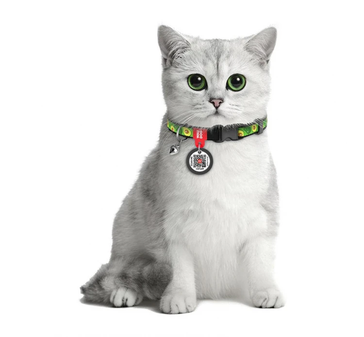 Wau Dog Κολάρο -Περιλαίμιο Γάτας Avocado 20-30cm με Smart ID 6 Wau Dog Κολάρο -Περιλαίμιο Γάτας Avocado 20-30cm με Smart ID - Image 4