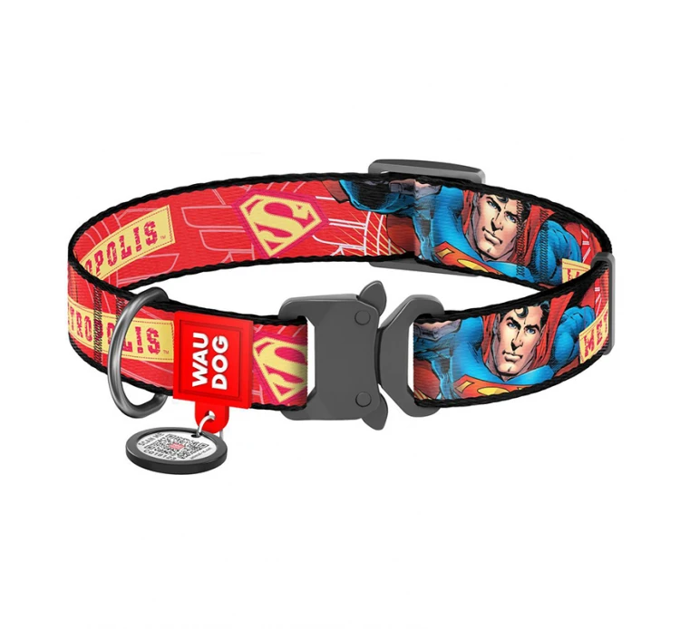 Wau Dog Κολάρο - Περιλαίμιο Σκύλου Superhero με Smart ID & Μεταλλικό Κούμπωμα 3 Wau Dog Κολάρο - Περιλαίμιο Σκύλου Superhero με Smart ID & Μεταλλικό Κούμπωμα