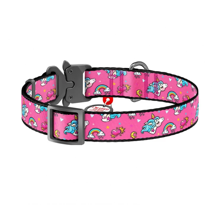 Wau Dog Κολάρο - Περιλαίμιο Σκύλου Unicorns με Smart ID & Μεταλλικό Κούμπωμα 4 Wau Dog Κολάρο - Περιλαίμιο Σκύλου Unicorns με Smart ID & Μεταλλικό Κούμπωμα - Image 2