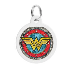 Wau Dog Μεταλλική Ταυτότητα 25mm Wonder Woman 2 με Smart ID