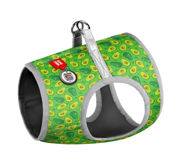 Wau Dog Σαμαράκι Γιλέκο Avocando με Smart ID 3 Wau Dog Σαμαράκι Γιλέκο Avocando με Smart ID