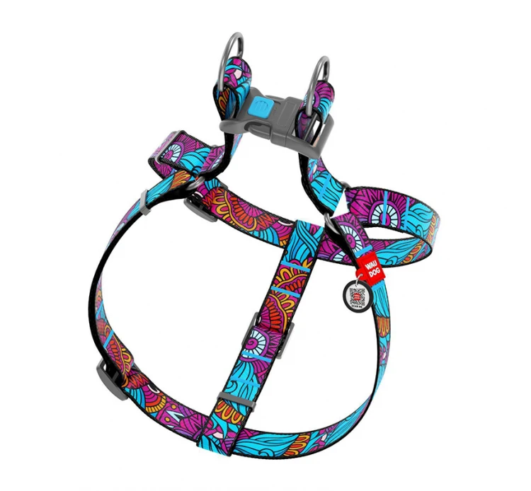 Wau Dog Σαμαράκι Summer με Smart ID & Πλαστικό Κούμπωμα 4 Wau Dog Σαμαράκι Summer με Smart ID & Πλαστικό Κούμπωμα - Image 2