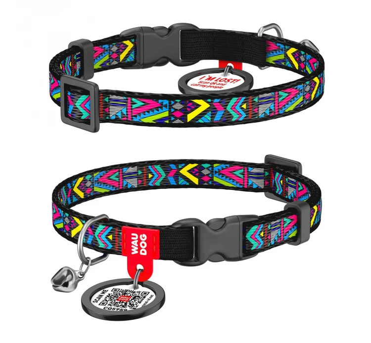 Wau Dog Κολάρο -Περιλαίμιο Γάτας Indie 20-30cm με Smart ID 3 Wau Dog Κολάρο -Περιλαίμιο Γάτας Indie 20-30cm με Smart ID
