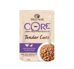 Wellness CORE Tender Cuts Γαλοπούλα & Πάπια 85gr