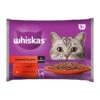 Whiskas Core Επιλεγμένο Κρέας σε Σάλτσα 4x85gr