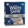 White Sand Άμμος Μπετονίτη Carbon Odor Lock 1 White Sand Άμμος Μπετονίτη Carbon Odor Lock -Gatoskilo Petshop Store white sand ammos betoniti carbon odor lock