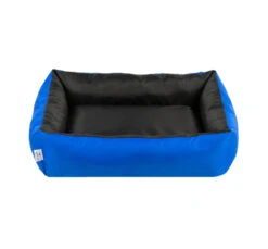 Woofmoda Κρεβάτι Σκύλου - Γάτας Πουφ Αδιάβροχο Μπλε